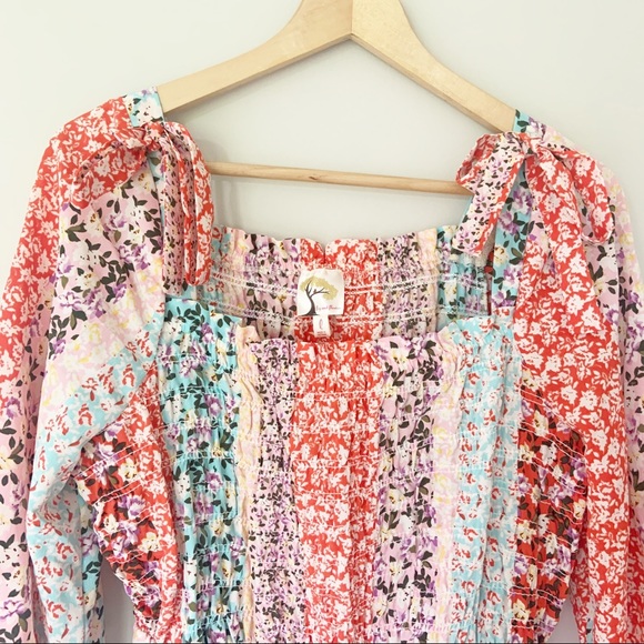 ANTHROPOLOGIE Boho Fig &Flower dress sz. L - Picture 2 of 5